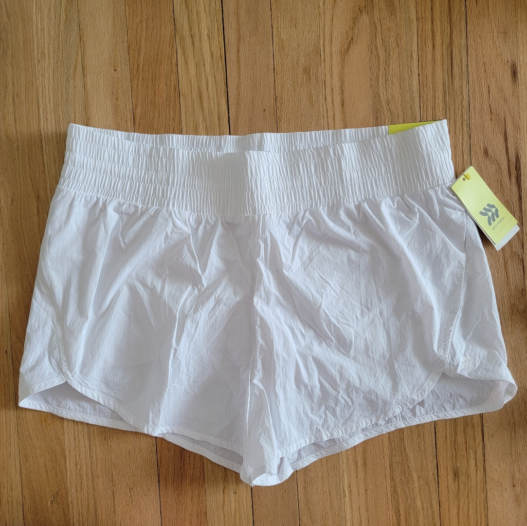 All In Motion Athletic High-Rise Crinkle Shorts